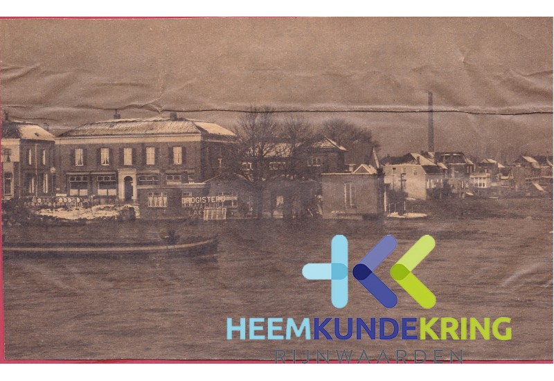 Krantenknipsel Hoogwater kadeTolkamer Coll. C.v.Boggelen